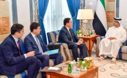 Асқар Мамин БАӘ-інде келіссөздер жүргізді