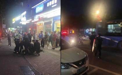 ​Ер адам базардағы жүргіншілерді пышақтаған