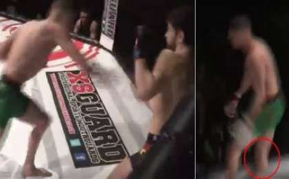 ММА файтері жеңісін тойлап жатқанда оқыс оқиға болды