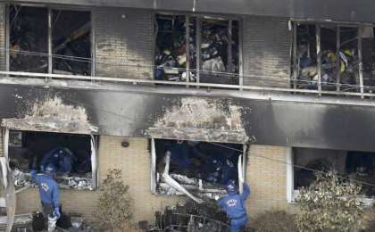 日本京都动画纵火嫌犯承认“点燃了汽油”