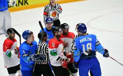 国际冰球联合会最新排名：哈萨克斯坦国家队位居第19位