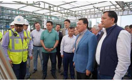 政府总理马明视察阿特劳州