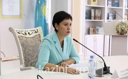 政府副总理会见联合国人口基金驻哈萨克斯坦代表