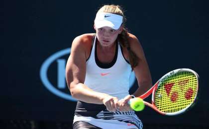 网球：雷巴金娜晋级布加勒斯特公开赛第二轮