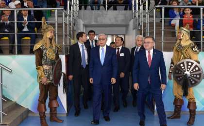 托卡耶夫总统：国家将为体育事业发展创造良好条件