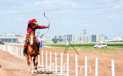 民族体育项目比赛在阿克托别举行