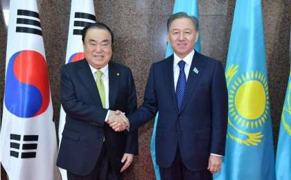 尼格马图林会见韩国国会议长文喜相