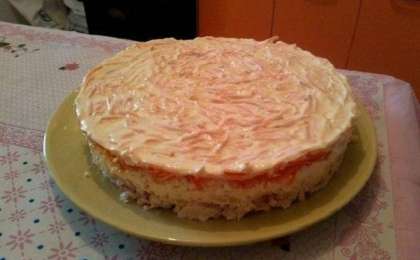 Корей сәбізінен жасалған өте дәмді салат