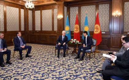 哈萨克斯坦与吉尔吉斯斯坦继续加强双边合作