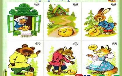 Қазақ тілінен сабақ жоспары: Ертегілер елінде «Бауырсақ» ертегісі (6-сабақ) (1 сынып, 6 бөлім )