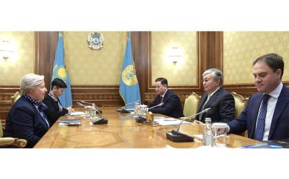 总统会见欧安组织民主人权办观察团代表