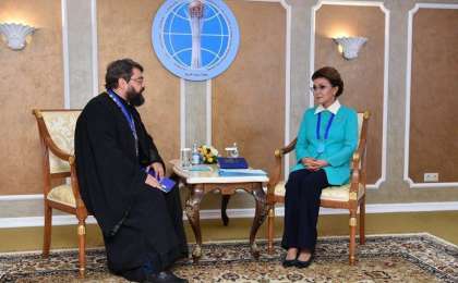 纳扎尔巴耶娃会见多名世界宗教领袖代表