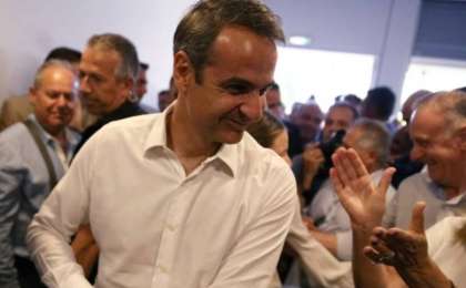 希腊反对党新民主党赢得议会选举