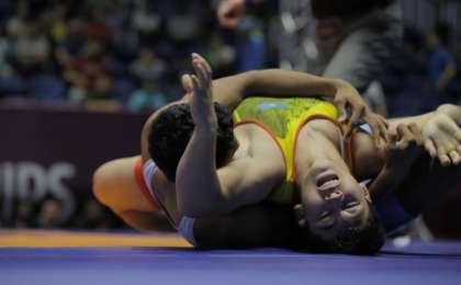 摔跤亚锦赛：哈萨克斯坦代表团获得3枚奖牌