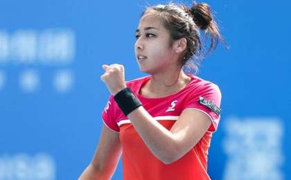 网球：迪亚斯晋级大阪网球公开赛第二轮