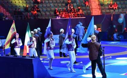 摔跤运动世锦赛在首都举行