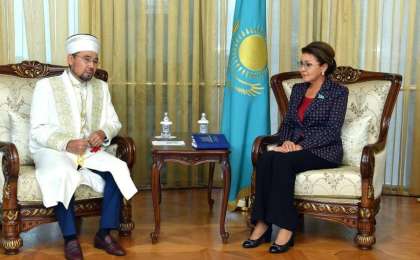 参议院议长会见伊斯兰事务管理局主席