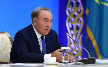 首任总统纳扎尔巴耶夫向《伟大草原：文化遗产和在世界历史上的作用》论坛致贺信