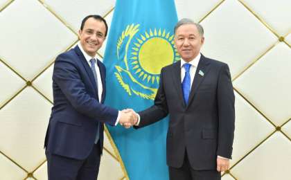 尼格马图林会见塞浦路斯外长克里斯多德里德斯