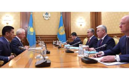 托卡耶夫会见Polymetal集团公司代表