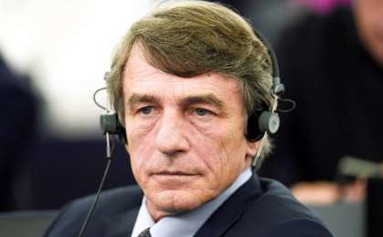 意大利议员大卫•萨索利当选欧洲议会主席