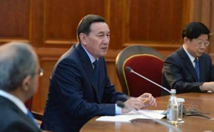 哈斯莫夫出席上合组织安全会议秘书第十四次会议