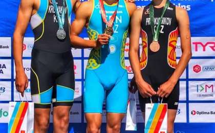 Алматы спортшылары триатлоннан Орталық Азия чемпионатында сәтті өнер көрсетті