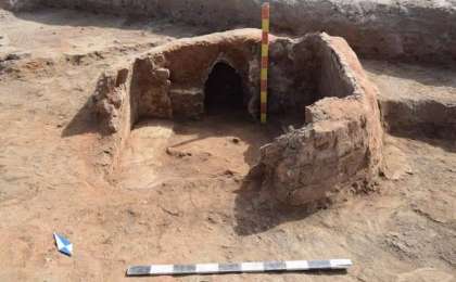 库勒托别古城遗址出土公元2世纪金质文物