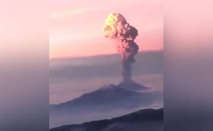 巴布亚新几内亚一座火山爆发 约5000人被迫撤离