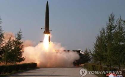 韩国：朝鲜9日发射的飞行器为近程导弹