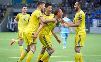 2020年欧洲杯预选赛：哈萨克斯坦客场战平塞浦路斯