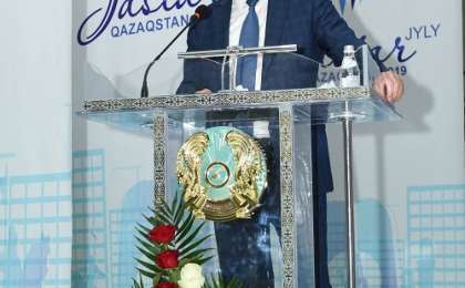 В Сырдарьинском районе открыта аллея государственных символов