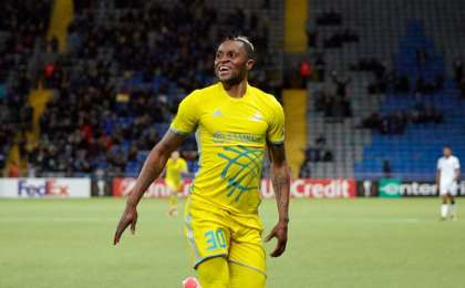 阿斯塔纳球队外援卡巴南加宣布离队