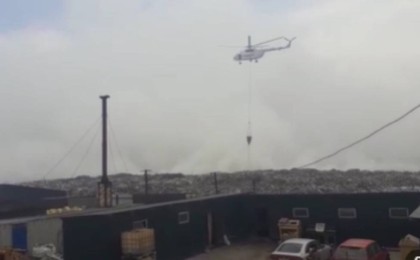 Алматы маңындағы қоқыс полигонындағы ірі өртті тікұшақпен сөндіріп жатыр - Қазақстан жаңалықтары