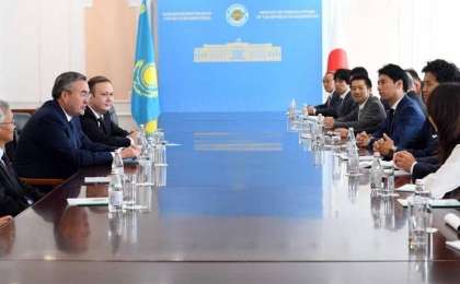 第一副外长会见日本国会议员代表团