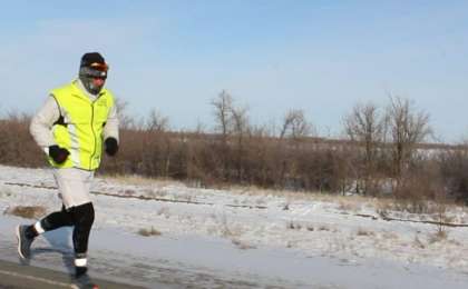 Батысқазақстандық желаяқ 230 шақырымды жүгіріп өтті