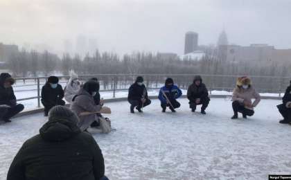 Нұр-Сұлтан мен Шымкентте де белсенділер орталыққа жиналды