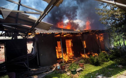 Нұр-Сұлтан маңындағы демалыс базасы өртеніп жатыр