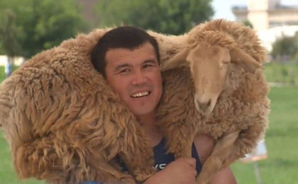 Жаңа Рекорд: Арыс тұрғыны қошқарды 3555 рет көтерді