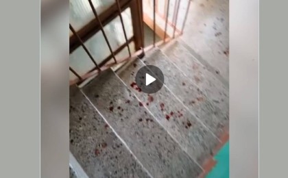 Ақсайда подъезде ер адамның жыныс мүшесін кесіп тастады - полиция не дейді (видео)