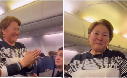 «Бәріміз қатты уайымдадық»: ұшақта есінен танған кісіні борттағы жолаушы-дәрігер құтқарып қалды