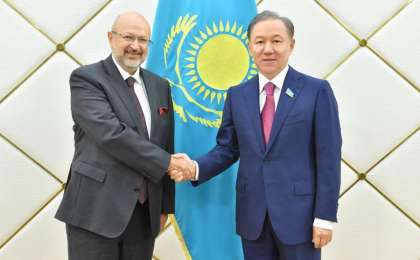 尼格马图林会见欧安组织高级专员赞尼尔