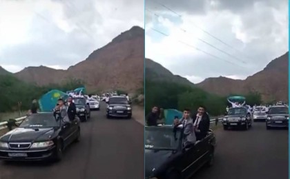 Алматы облысында түлектерді тасыған жүргізуші төрт бап бойынша айыпталды