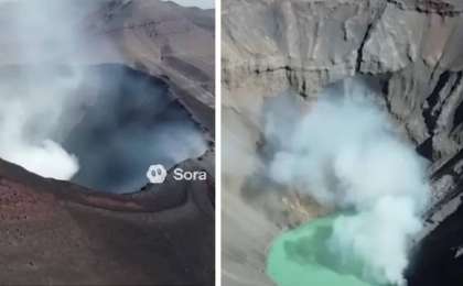 Иранда 700 мың жыл бойы сөнді деп есептелген жанартау қайта оянды