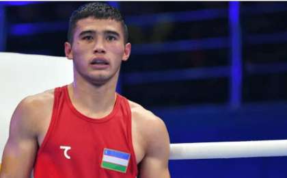 Өзбекстанға алтын әперген қазақ боксшысын ауылдастары Қуандық Рахымның әнімен қарсы алды (видео)