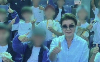 Экс-президенттің қызы Дариға Назарбаева Алматыда Айсұлтан Рахатты еске алу турнирінде көзге түсті