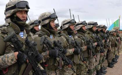 总统对哈萨克斯坦武装力量进行了多项任命