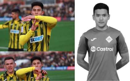 Дастан Сәтбаев өз голын марқұм Диас Төлеуге арнады