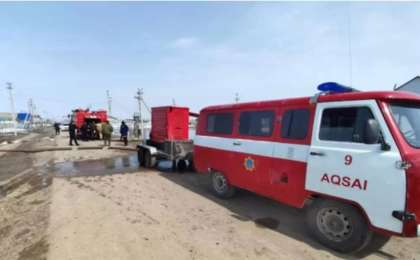 "80 үйді су басты": ТЖМ су тасқынына қатысты соңғы деректерді жариялады