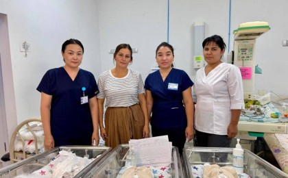 Қасым, Жомарт, Кемел. Түркістанда үшем дүниеге келді